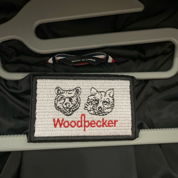 Woodpecker Black diamond Puffer Jacket Size Small - Picture 9 of 15